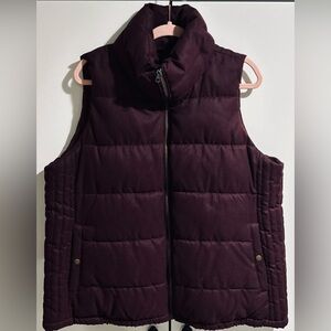 Old Navy Women's Quilted Flannel Puffer Vest